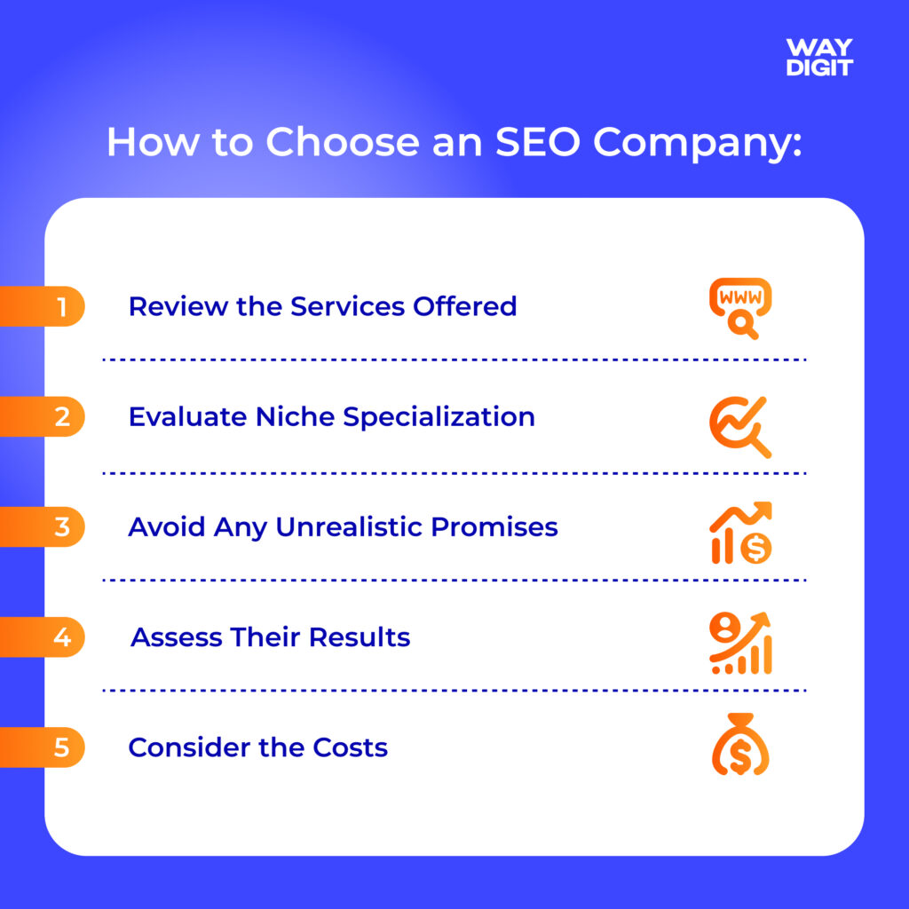 how to choose an SEO company